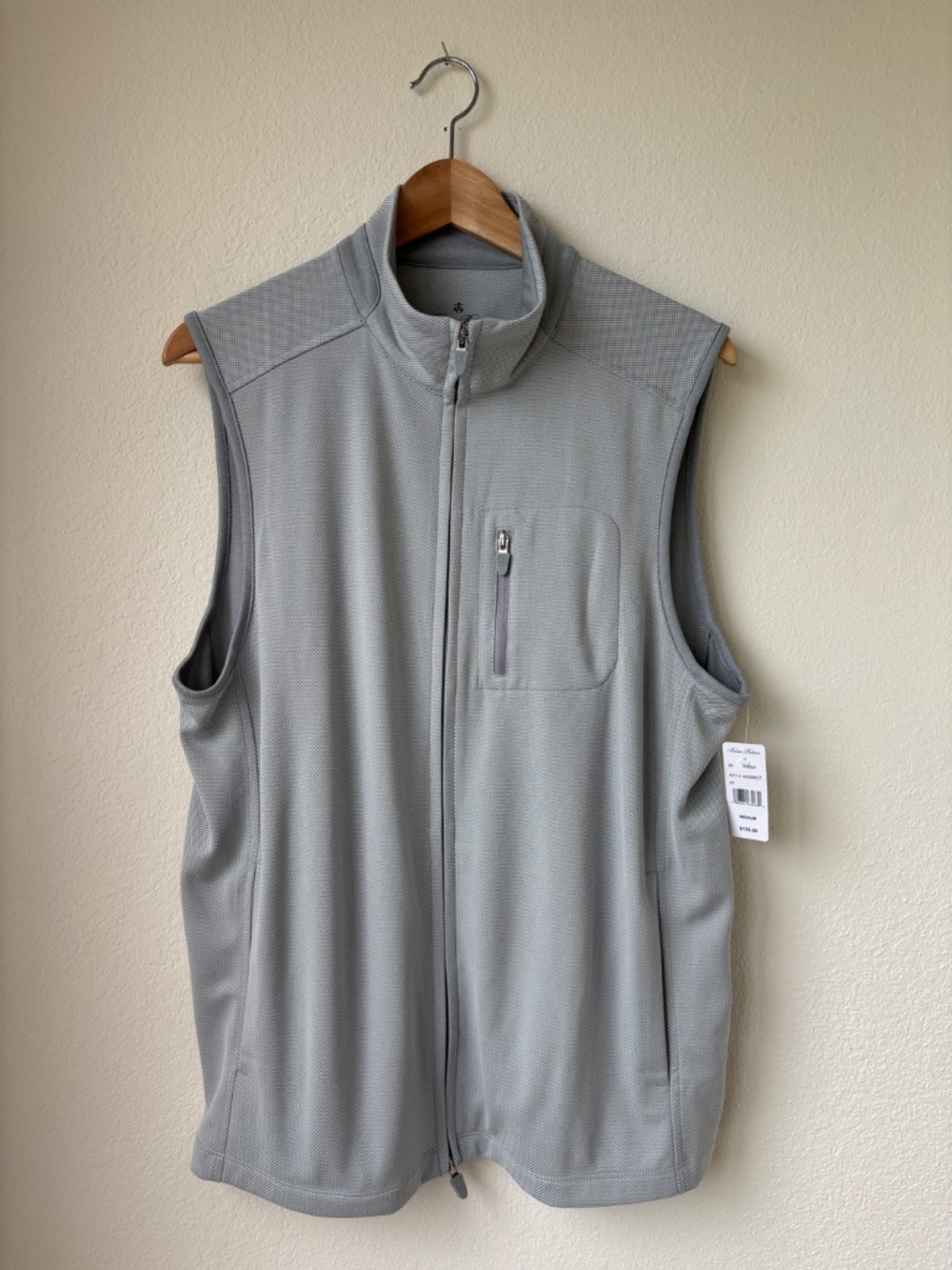 Brooks Brothers Performance Series Full-Zip Vest NWT